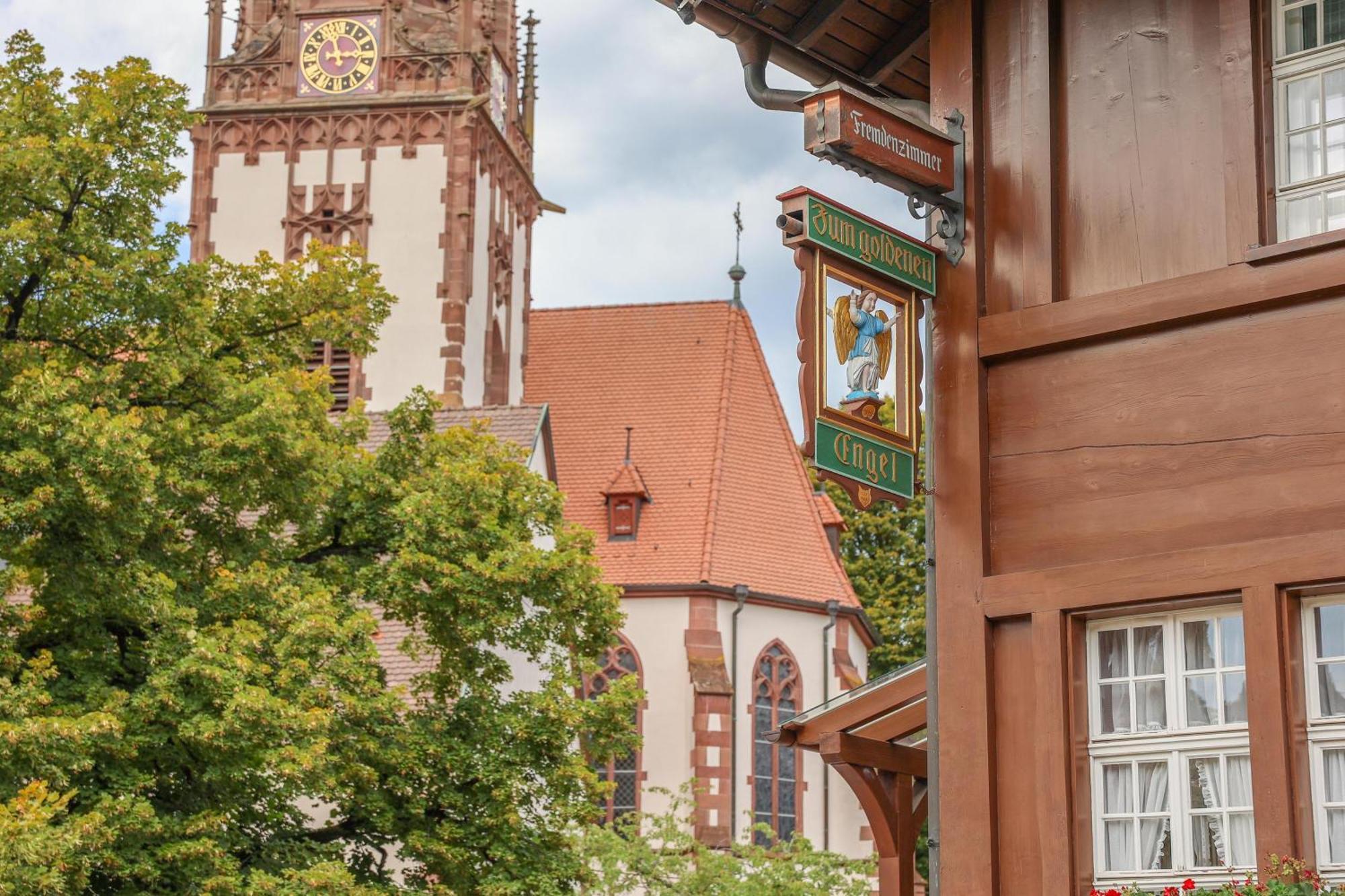 Hotel-Gasthaus Goldener Engel Glottertal Dış mekan fotoğraf